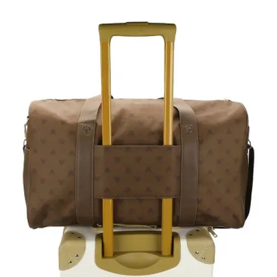 Disney Mickey Mouse Ears Brown 18" Duffle Bag image {4}