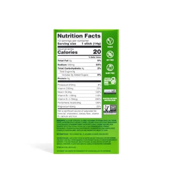 Liquid I.V. Sugar-Free Energy Multiplier Vegan Powder Electrolyte Supplements - Strawberry Kiwi - 4.9oz/10ct image {1}