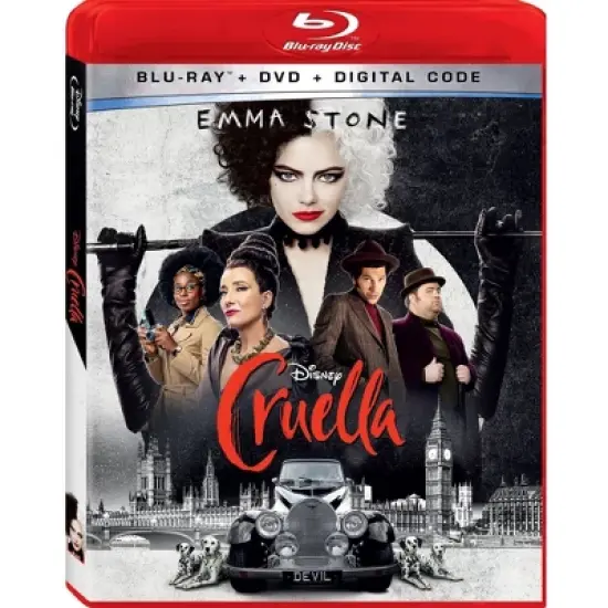 Cruella (Blu-ray + DVD + Digital) image {1}