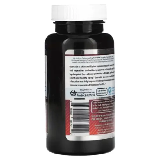 Amazing Nutrition Quercetin, 500 mg, 60 Veggie Capsules image {2}