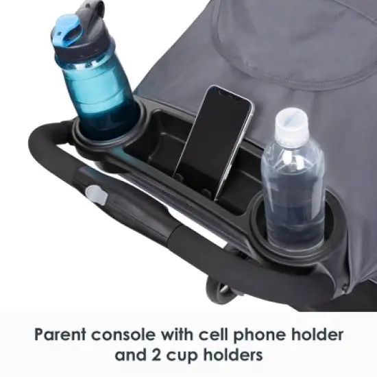 Baby Trend Sit N Stand Double 2.0 Stroller - Dash Gray image {9}