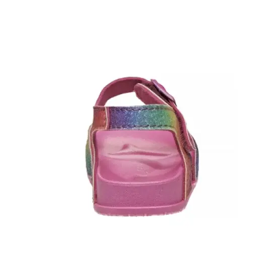 Laura Ashley Toddler Flat Sandals Comfort Footbed Slippers Adjustable Slides image {3}