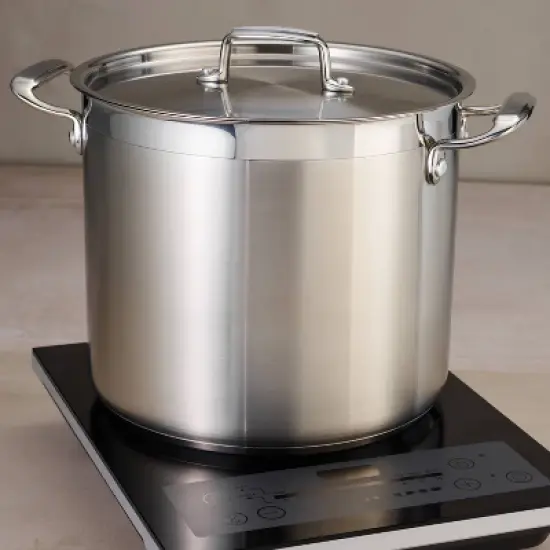 Tramontina Gourmet Induction 16 qt. Covered Stock Pot image {5}