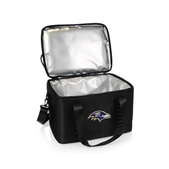 NFL Baltimore Ravens Thick Sustainable 24 Can Soft Cooler image {2}