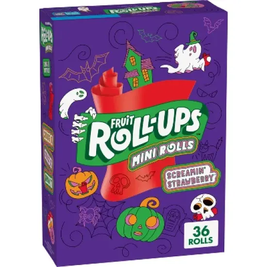 Fruit Roll-Ups Snacks Halloween Mini Rolls - 13.3oz/36ct image {8}