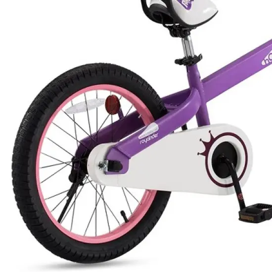 RoyalBaby Cubetube Honey Kids Bike Bicycle with Training Wheels, 2 Brake Styles, and Reflectors for Boys and Girls Ages 2 to 4 image {4}
