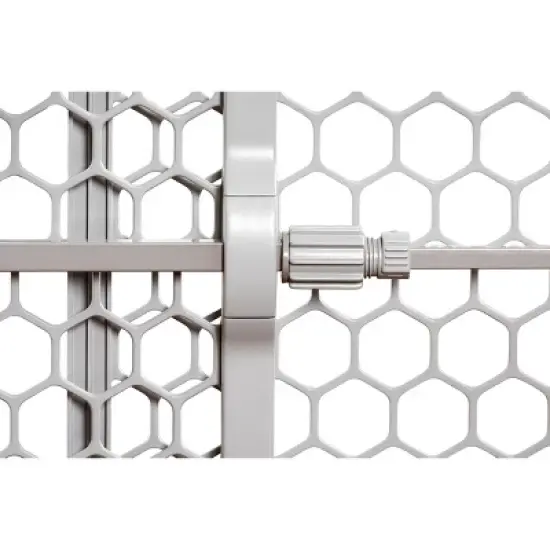 Carlson Expandable Gate for Dog Crate - Gray image {1}