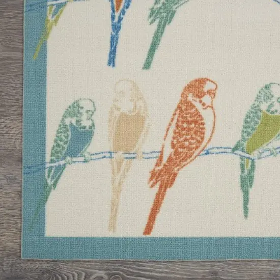 Waverly  Bird Multicolor Indoor/Outdoor Area Rug by Nourison image {5}