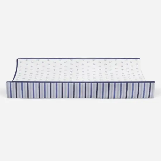Bacati - Little Sailor Changing Pad Cover image {5}