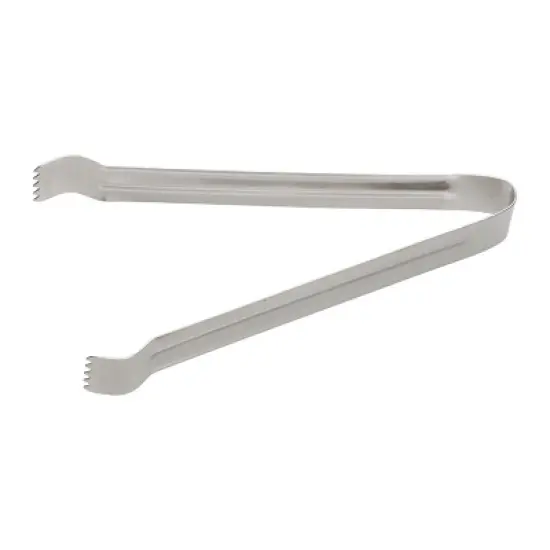 Winco Pom Tongs, Satin Finish Stainless Steel, 6" image {1}
