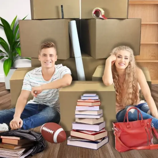 UBMOVE College Dorm Kit 8 Boxes Labels and Supplies image {4}