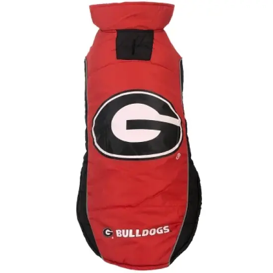 NCAA Georgia Bulldogs Pets Puffer Vest image {1}