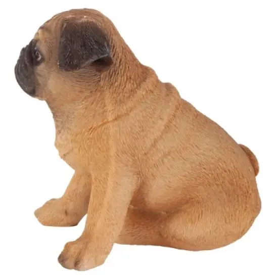Design Toscano Pug Puppy Partner Collectible Dog Statue image {3}