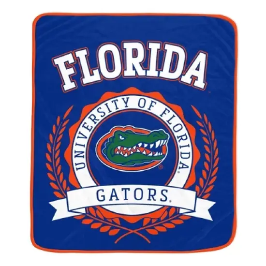 NCAA Florida Gators Crest Ultra Soft Blanket image {2}