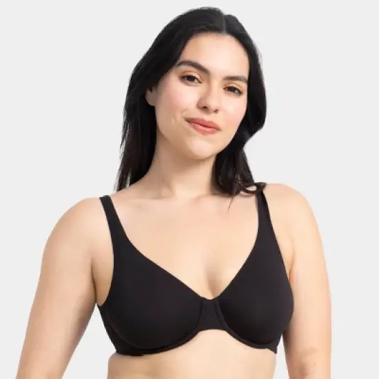 Fruit of the Loom Women's Premium Cotton Stretch Unlined Underwire Bra image {2}