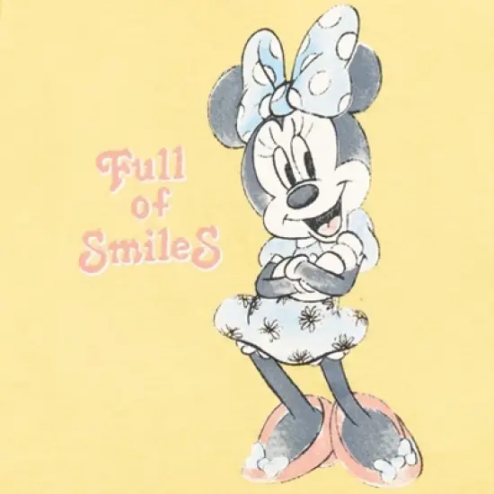 Mickey Mouse & Friends Minnie Toddler Girls 3 Pack Graphic T-Shirt Pink / Yellow/ Blue  image {2}