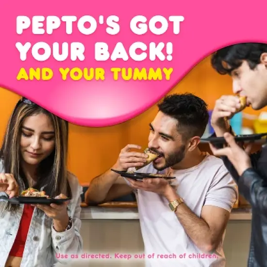 Pepto-Bismol Chewable Tablets - Original flavor - 12ct image {5}