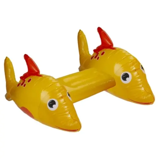 Pool Central Dorado Fish Children's Inflatable Swimming Pool Kickboard - 34.5" - Yellow image {7}