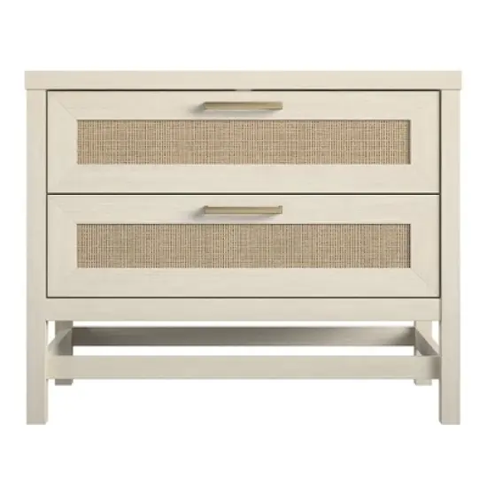 Ameriwood Home Lennon 2 Drawer Nightstand image {4}