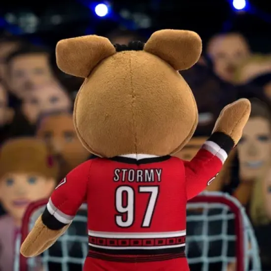 Bleacher Creatures Carolina Hurricanes Stormy Mascot 10" Plush Figure (Red Uniform) image {5}