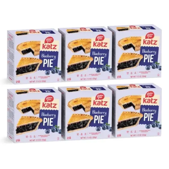 Katz Gluten Free Blueberry Pie - 6 Pack image {5}