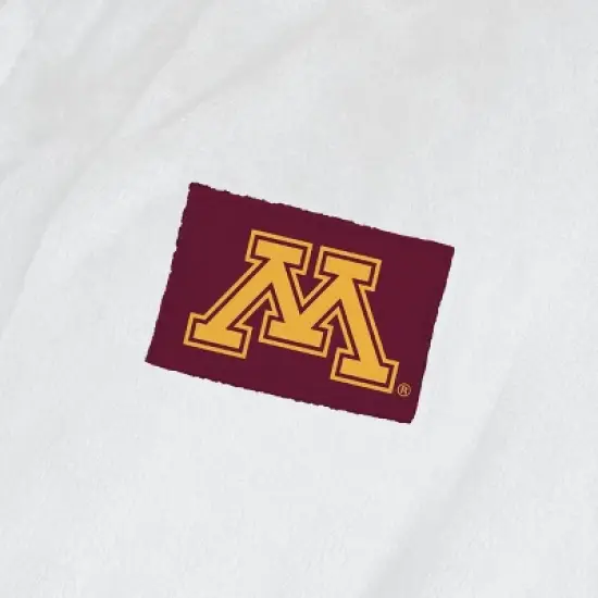 NCAA Minnesota Golden Gophers White Out Silk Touch Robe Large/XLarge image {3}
