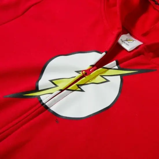 Boys' DC Comics The Flash Cosplay Hooded Sweatshirt - Red image {3}
