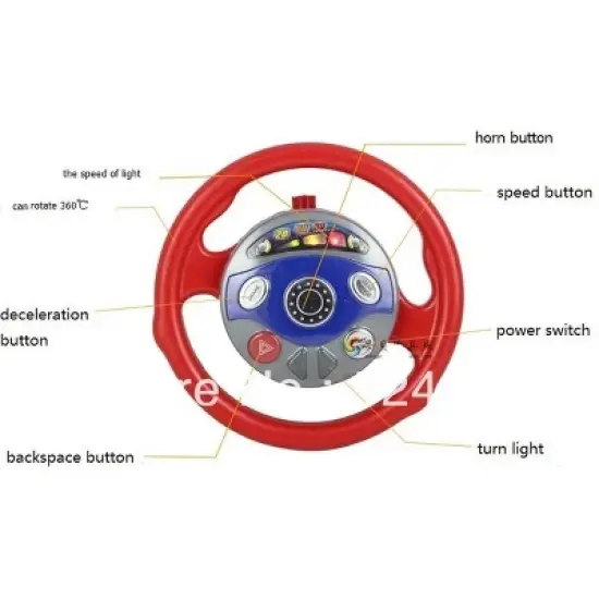 JuzToys 28" Electronic Backseat Driver For Kids Toddlers image {3}