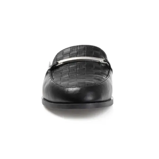 Journee Collection Womens Rubee Slip On Round Toe Mules Flats image {5}