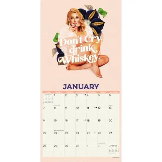 Willow Creek Press 2024 Wall Calendar 12"x12" Buckle-up Buttercup image {2}