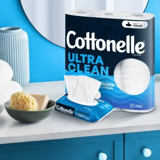 Cottonelle Ultra Clean Strong Toilet Paper image {11}