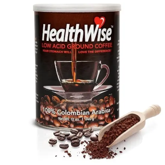 HealthWise Low Acid Ground Coffee image {1}