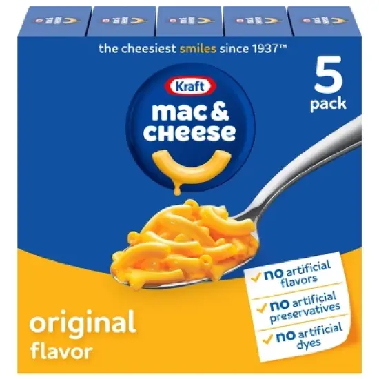 Kraft Original Mac and Cheese Dinner image {12}