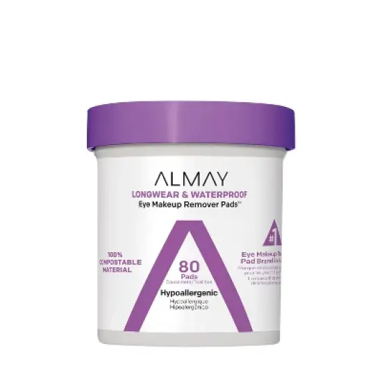 Almay Longwear & Waterproof Eye Makeup Remover Pads image {7}