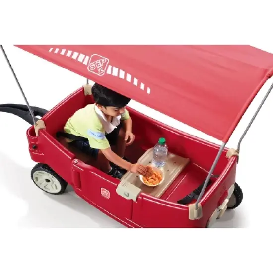 Step2 All Around Canopy Wagon - Red image {2}