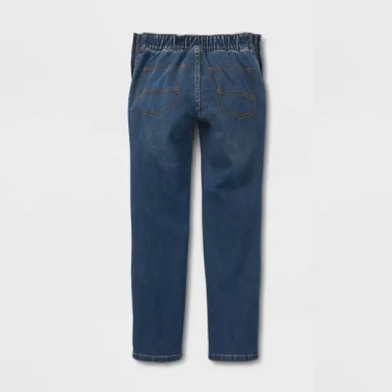 Boys' Adaptive Jeans - Cat & Jack&trade; Medium Wash image {1}