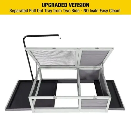 Aivituvin Wooden Tortoise Habitat | Reptile Cage-AIR55 image {3}