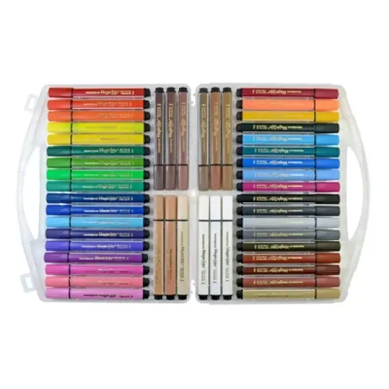 The Pencil Grip&trade; Triangular Magic Stix Markers, 48 Pack, Includes Global Skin Tones image {5}