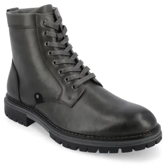 Vance Co. Denver Tru Comfort Foam Plain Toe Lace-up Ankle Boot image {11}