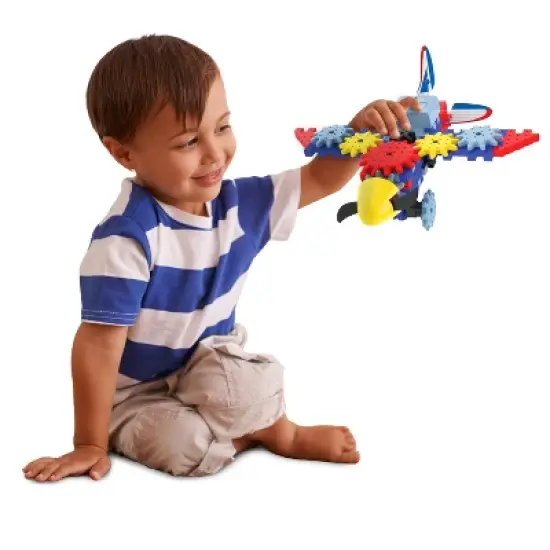 The Learning Journey Techno Gears - Aero Trax Plane 2.0 (50+ pcs) image {2}