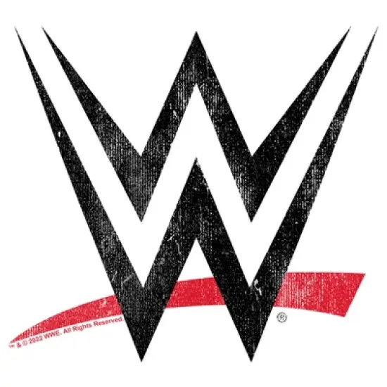 Women's WWE Classic Black Logo T-Shirt image {1}