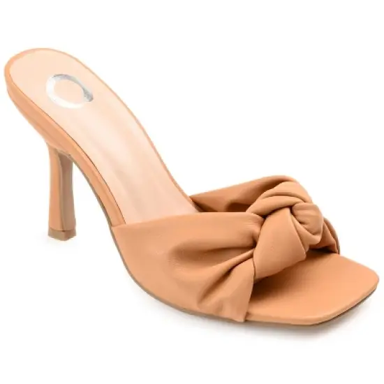 Journee Collection Womens Diorra Open Toe High Stiletto Pumps image {12}