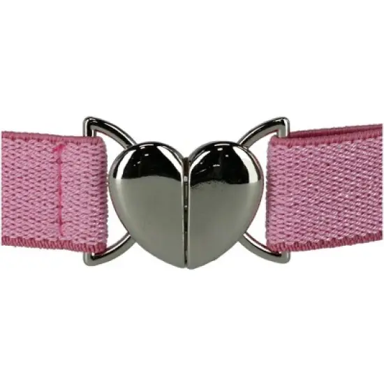 Aquarius Girl's Elastic Belt with Heart Shaped Closure image {2}