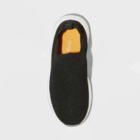 Boys' Kylo Slip-On Sneakers - Cat & Jack&trade; Black image {2}