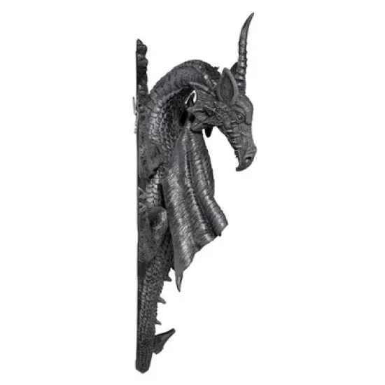 Design Toscano Horned Dragon of Devonshire Wall Sculpture: Set of Two image {4}