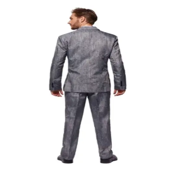 Suitmeister Men's Party Suit - 20's Gangster Grey image {1}