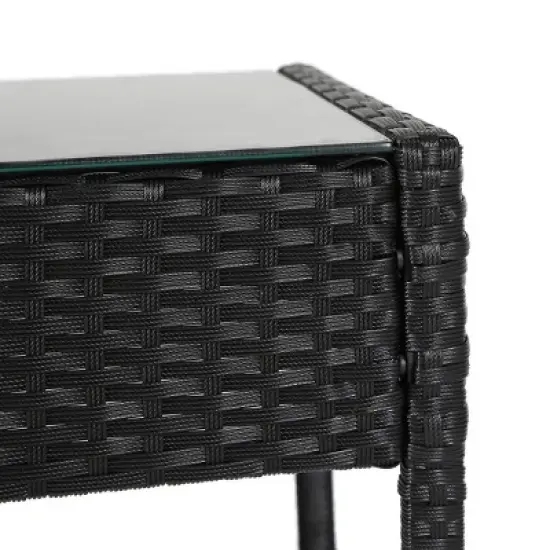 WestinTrends  4-Piece Outdoor Patio Conversation Set image {8}