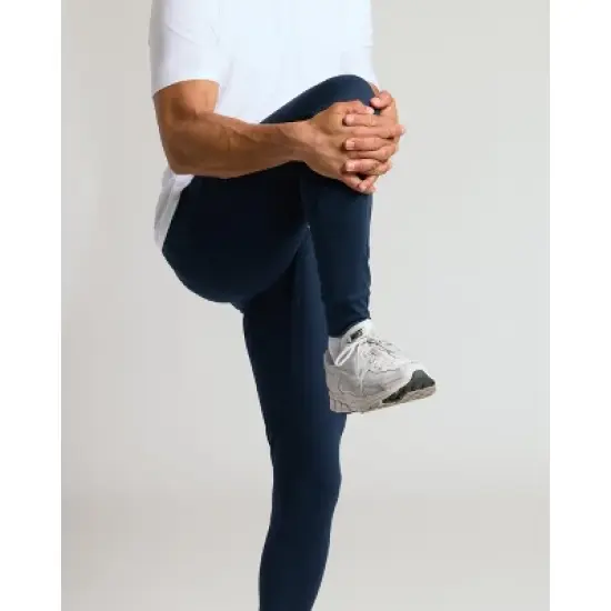 Men's Dark Heather Navy Active Joggers - True Classic image {7}