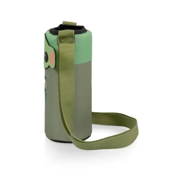 Oniva 24 fl oz Disney Mandalorian Grogu Bottle Cooler with Bottle: Insulated Water Bottle & Carrier, Travel Drinkware image {2}
