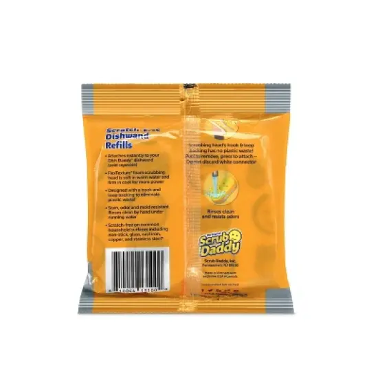 Scrub Daddy Dish Daddy Dish Wand Refill - Unscented image {1}